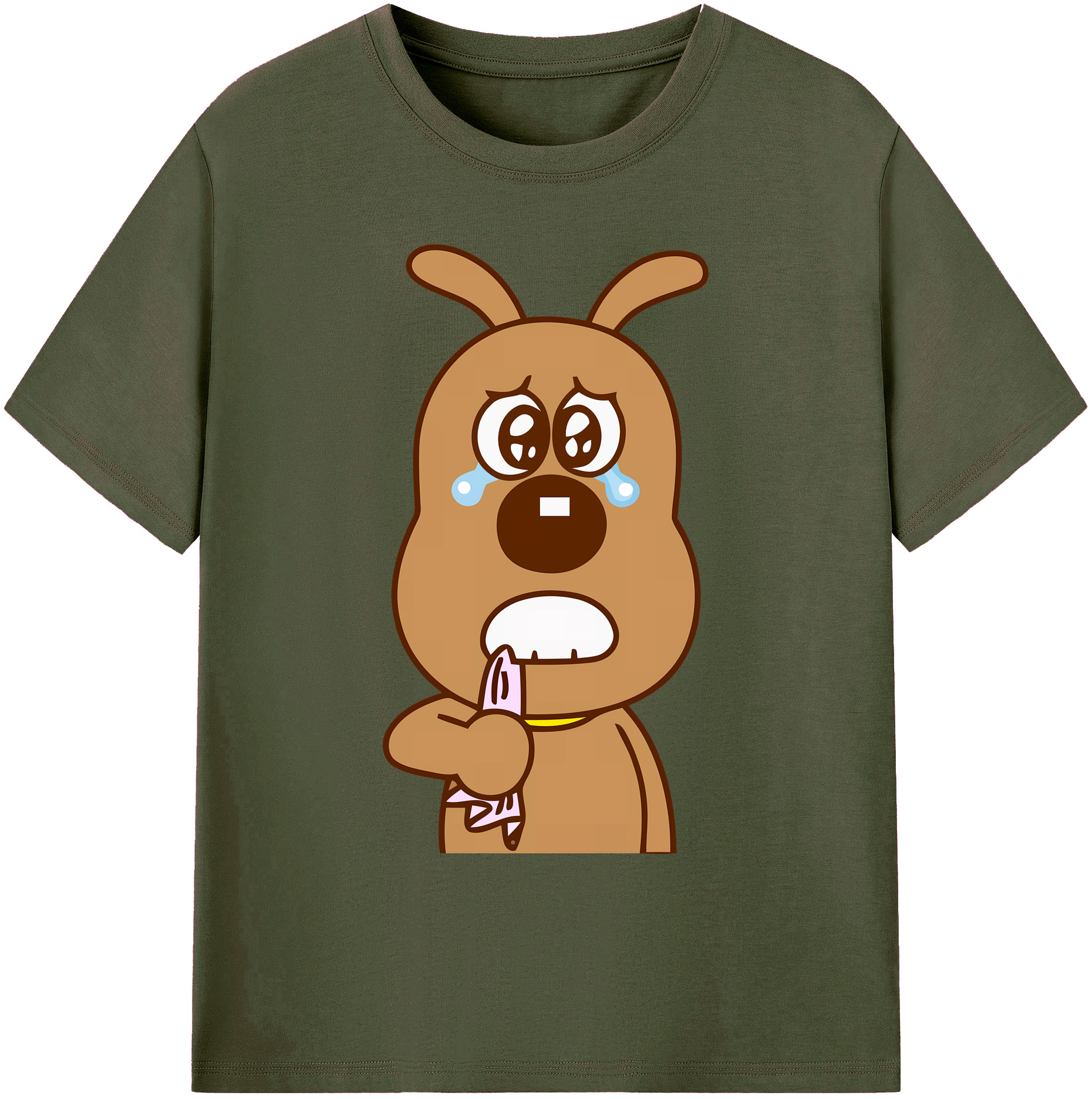 （画像用） アンパンマン Anpanman 綿100％ メンズ半袖Tシャツ｜肌触りやわらか＆通気性